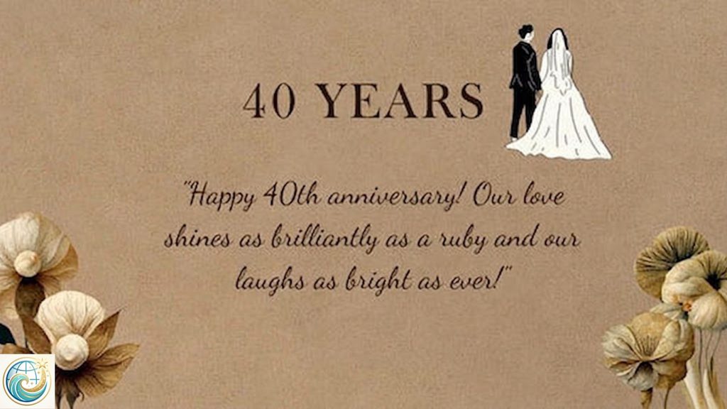40th anniversary wishes
