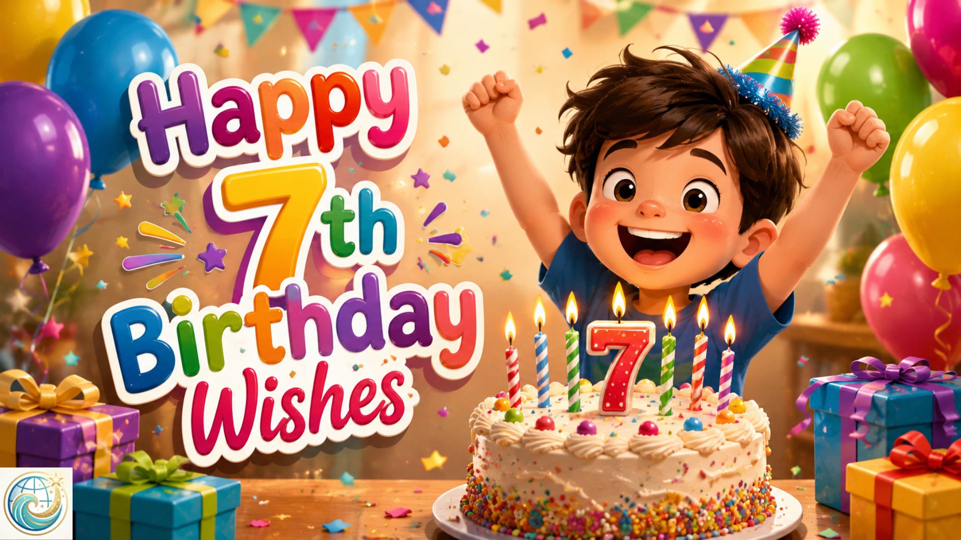 Happy 7th- Birthday Wishes